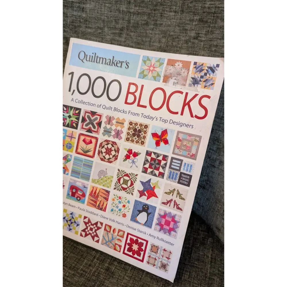 Quilter's 1,000 Blocks: A Collection of Quilt Blocks from Today's Top Designers